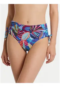 Slip de bikini pentru femei - multicolor - material sintetic - croiala clasica