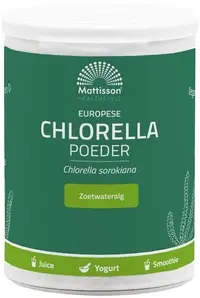 Mattisson Healthstyle Pudră Europeană de Chlorella, 125 g