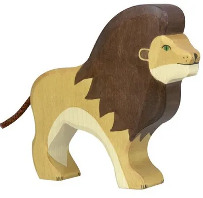 Figurină din lemn Holztiger - Lion