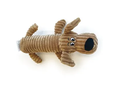Jucarie din plus, CHARLY Squeaker M-PETS, maro, 32x17x9 cm