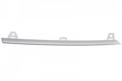 Ornament bara fata stanga (inferior, cu strat de baza, argintiu, BASE S) potrivit PORSCHE CAYENNE III 9YA 09.17