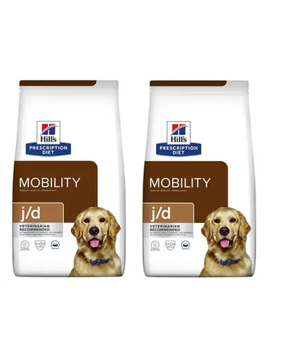 HILL'S Prescription Diet Canine j/d 24 kg (2x12 kg) hrana caini pentru sustinerea mobilitatii