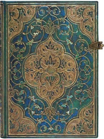 Carnețel Paperblanks Turquoise Chronicles - 13 х 18 cm, 120 de coli