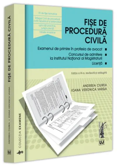 Fișe de procedură civilă 2024 - Paperback brosat - Andreea Ciurea, Ioana Veronica Varga