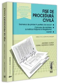 Fișe de procedură civilă 2024 - Paperback brosat - Andreea Ciurea, Ioana Veronica Varga