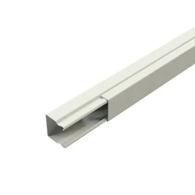 Canal mini-cablu cu perforare inferioara, cu capac LLK 16.016 R