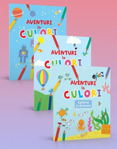 Pachet Aventuri in culori