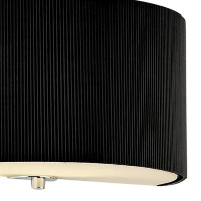 Aplica Zaragoza Wall Light With Black Shade