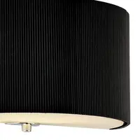 Aplica Zaragoza Wall Light With Black Shade