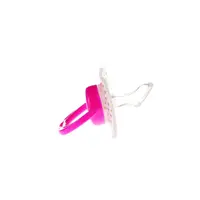 Suzeta silicon ortodontica Minut Baby 0-6 + roz