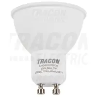 Sursa de lumina spot cu LEDSMD, carcasa din mat.plastic SMDGU1075YCW 230 VAC, 50 Hz, GU10, 7 W, 710 lm, 6500 K, 120°, EEI=A+