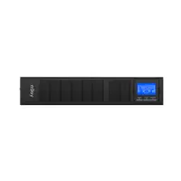 UPS online rackabil cu dubla conversie nJoy Balder 3000L, 3000VA, 3000W, LCD, 2U, USB