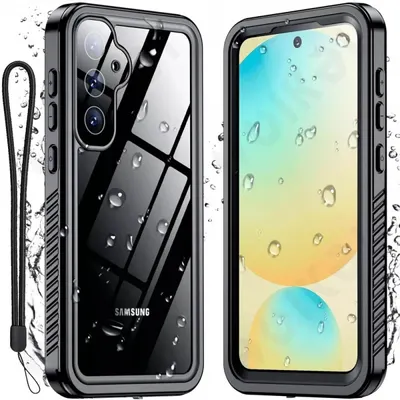 Husa Waterproof pentru Samsung Galaxy S25 S931, ShellBox, Neagra