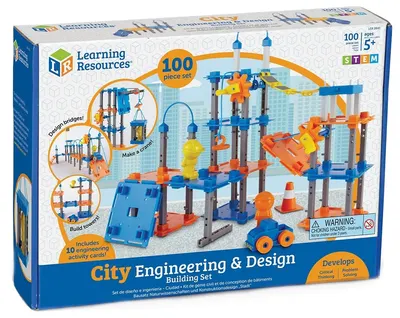 Constructor Learning Resources - Clădire, 100 piese