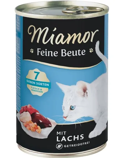 MIAMOR Feine Beute Salmon somon conserva pisica 12x400g