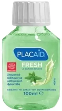 Placaid Apă de gură zilnică Fresh, cu aromă de mentă, 100 ml