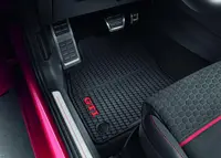 Covorase de cauciuc All-weather originale Volkswagen Golf VII 2013-2020, design GTI, set 4 bucati