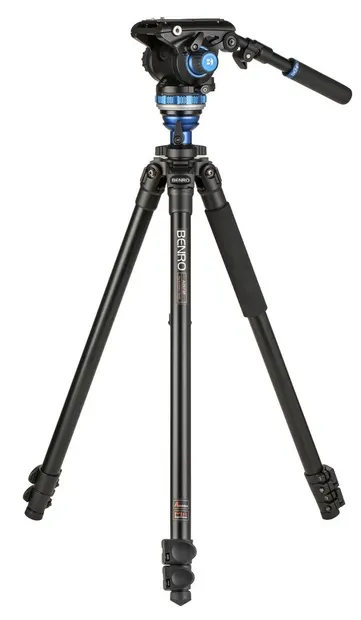 Trepied video Benro - A2573F + S6PRO, negru
