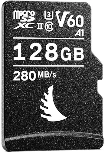 Card de memorie Angelbird - AV PRO V60, 128GB, MicroSDXC, C10 + adaptor