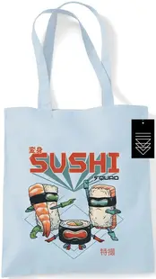 Geantă de cumpărături Pyramid Art: Vincent Trinidad - Sushi Squad