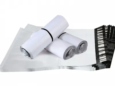 Punga curierat tip plic format A4 cu clapeta 50 mm, awb tracking, 230 X 320 mm, 500 buc