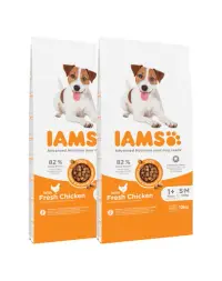 IAMS ProActive Health Adult Small &amp; Medium Breed Chicken 24 kg (2 x 12 kg) hrana caini talie mica