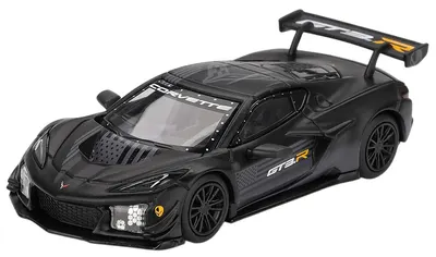 Model de colecție Mini GT Contemporary: Automobile - Chevrolet Corvette Z06 GT3.R Road America Test car 2025 (LHD)