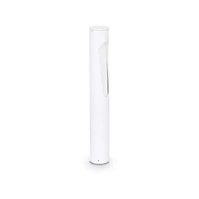 Stalp de gradina Polaris, 1 bec, dulie G9, D:85 mm, H:605 mm, Alb