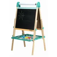 Tablita magnetica, Free2Play, 2 in 1, Cu litere si cifre , Din lemn, Conform cu standardul european de securitate EN71/123, 3 ani+, Multicolor