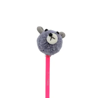 Creion figurina Baby Urs gri 22 cm