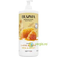 Gel de Dus Cremos cu Parfum de Lapte si Miere 1L