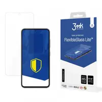 Folie de protectie Ecran 3MK FlexibleGlass Lite pentru Samsung Galaxy S24 S921, Sticla Flexibila, Full Glue