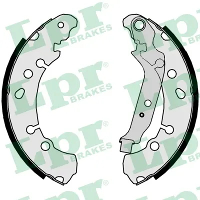 Set saboti frana LPR 09320