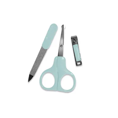 Set manichiura bebelusi 3 piese Lorelli Albastru