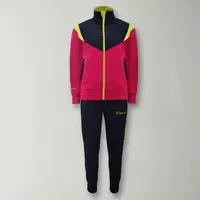 Fete Running Tuta Roal Girl 85% Poliestere 15% Cotone Amarena-Blu
