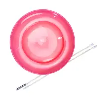 Joc de indemanare Farfurie de jonglat + bete - Acrobat spinning plate pro - Rosu