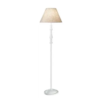 lampa de podea Provence, 1 bec, dulie E27, D:420 mm, H:1590 mm, Alb
