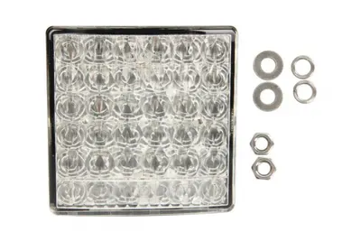 Stop spate stanga dreapta (LED, 24V, cu intermitent, lungime cablu: 0,5m 80x80mm)