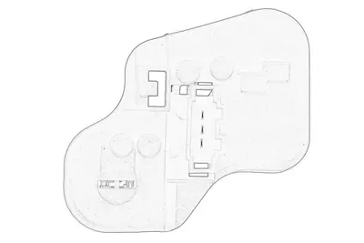 Dispersor stop dreapta (interior) potrivit VW GOLF 6 2008-2016