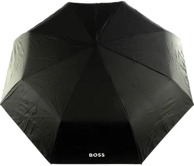 Umbrelă Hugo Boss Iconic - Neagră