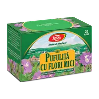 Ceai pufulita cu flori mici U89, 20 plicuri, Fares