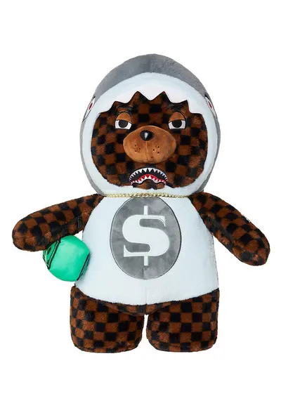 Rucsac Money Bear maro 63.5x17.78x30.5cm rezistent la apa