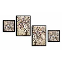 Tablouri 4 buc. 35x50 cm – Wallity