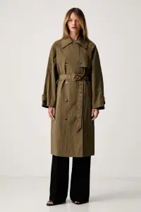 MICHAEL Michael Kors trenci pentru femei cu bumbac