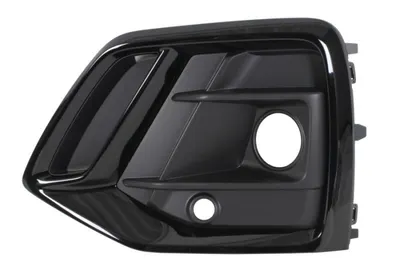Grila bara Fata Stanga S-LINE, cu orificii proiector ceata, cu orificii senzori parcare, negru negru lucios potrivit AUDI Q5 06.16- 01.17-10.20