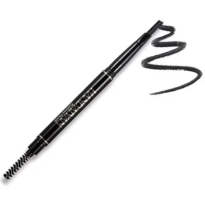 Creion sprancene 2in1 cu Perie, Waterproof, Black 01