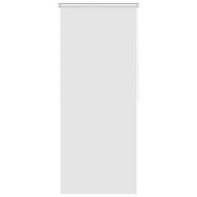 vidaXL Roletă perdea de duș 80x240 cm Alb