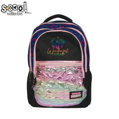 Ghiozdan compartiment laptop, Superpack, 46x32x15 cm S-Cool