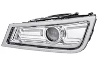 Proiector ceata stanga (H3, argintiu frame) 24V potrivit VOLVO FH, FM, FM II 09.05-