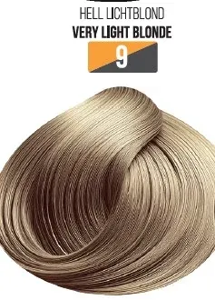 Vopsea Profesionala Fara Amoniac EVOQUE USA, Nuanta 9 Blond Foarte Deschis - Cu Ulei de Argan si 12 Aminoacizi, 100 ml - Evoque